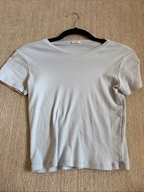 Brandy Melville John Galt Baby Blue Tee
